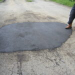 Malaysia - Chicken Farm Malaysia Road (Pothole Patch Repair)